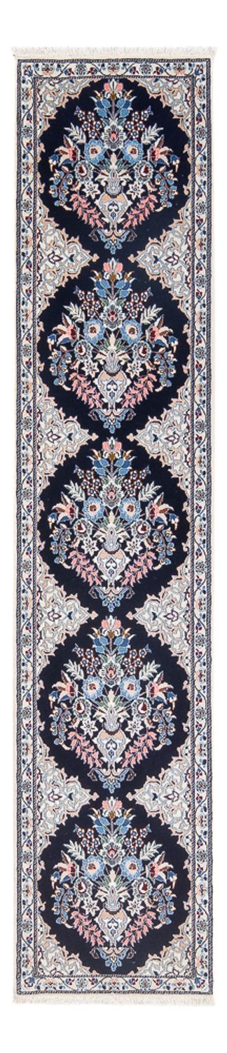 Tappeto corsia Tappeto Persero - Nain - Premio - 202 x 46 cm - blu scuro