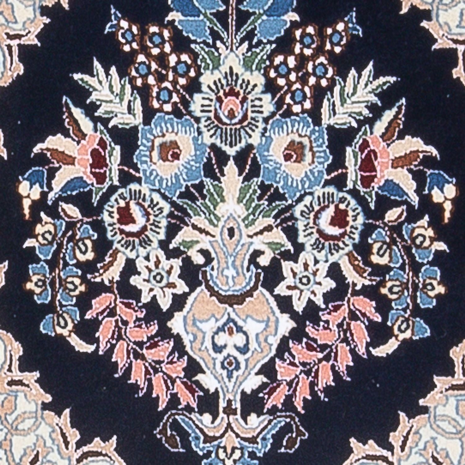 Tappeto corsia Tappeto Persero - Nain - Premio - 202 x 46 cm - blu scuro