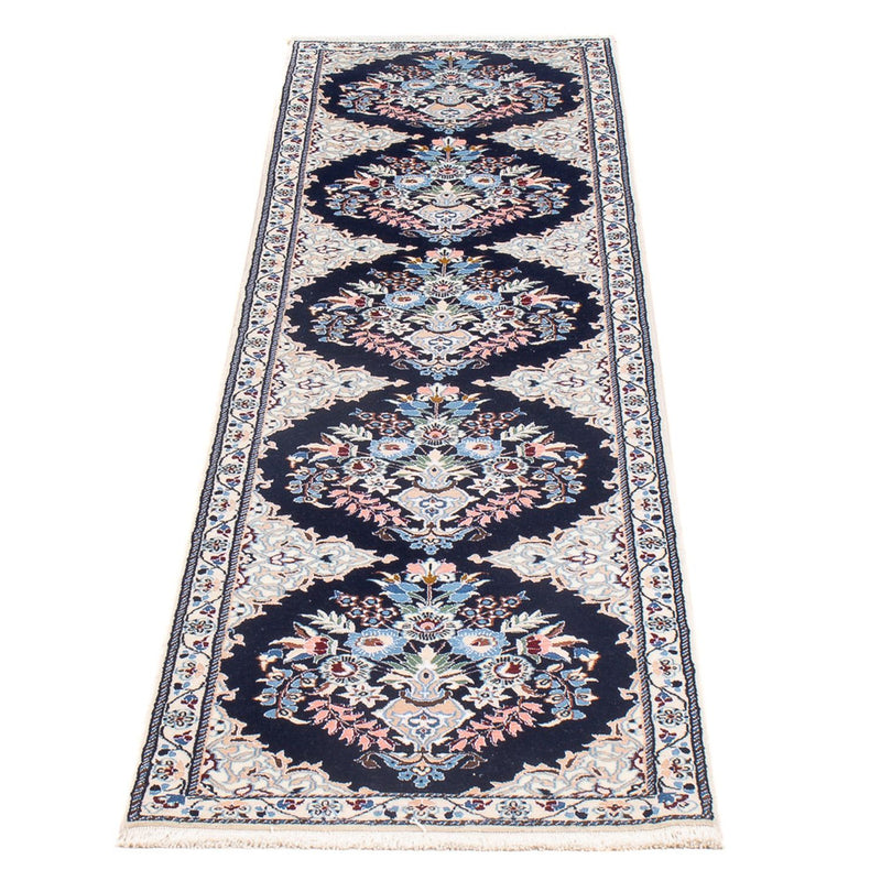 Tappeto corsia Tappeto Persero - Nain - Premio - 202 x 46 cm - blu scuro