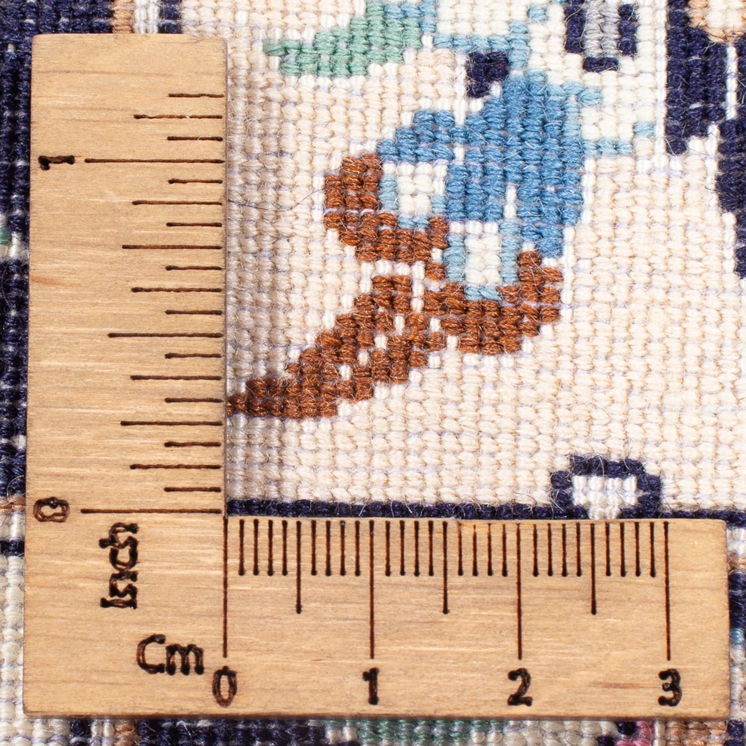Tappeto corsia Tappeto Persero - Nain - Premio - 220 x 52 cm - blu scuro