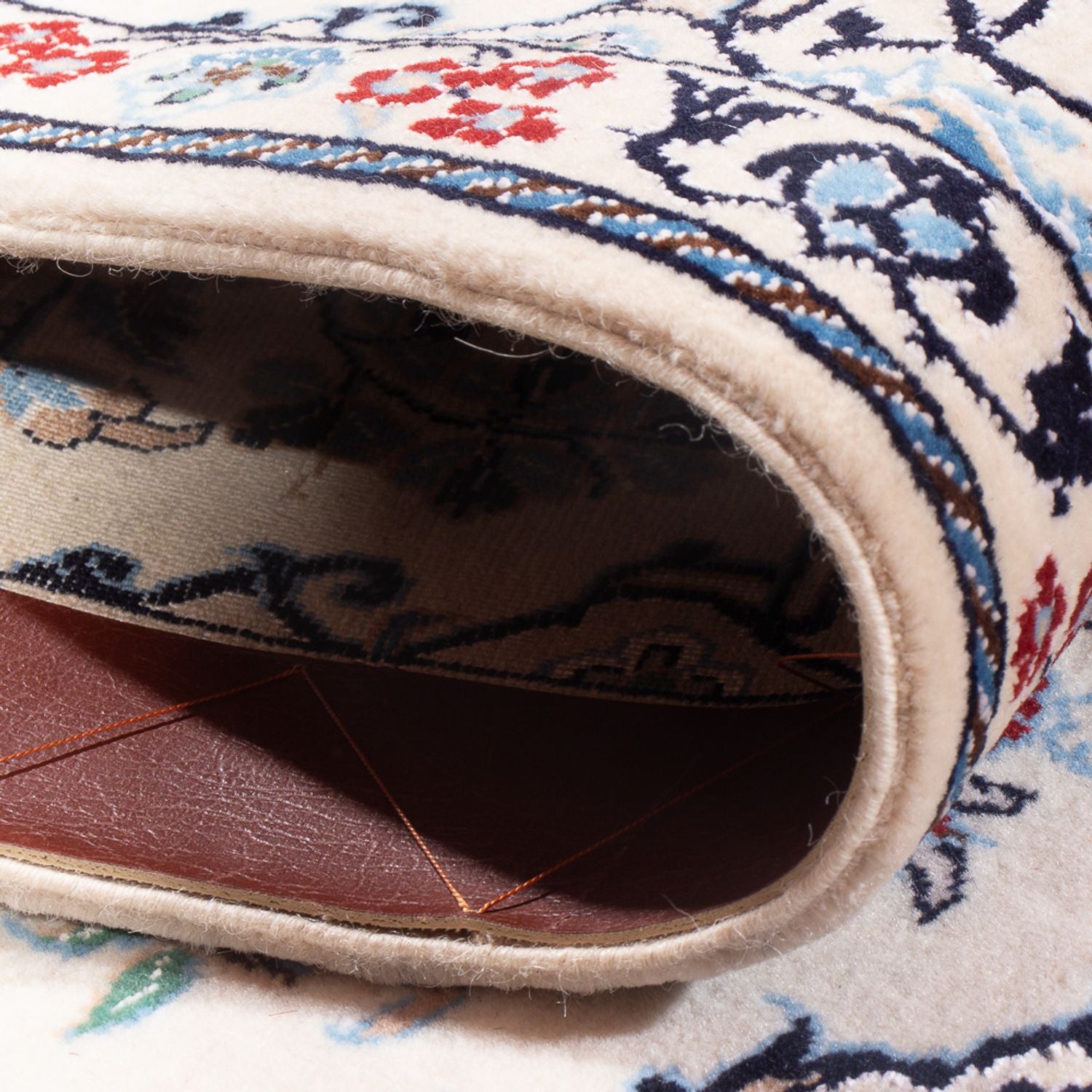 Tappeto corsia Tappeto Persero - Nain - Premio - 194 x 48 cm - crema