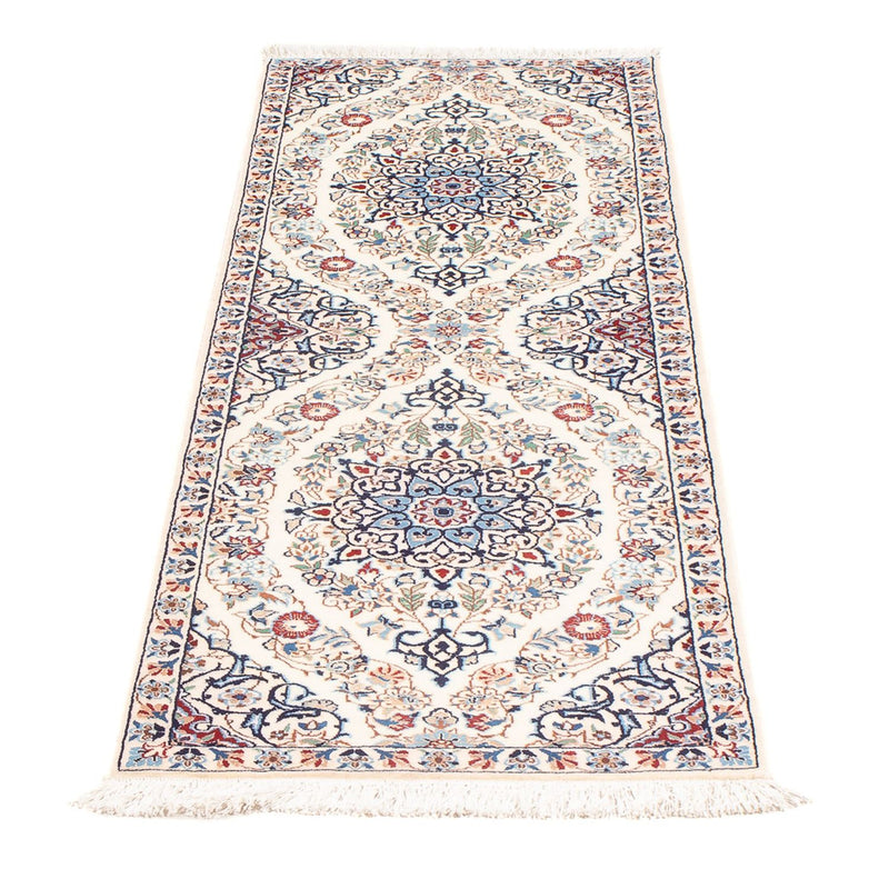 Tappeto corsia Tappeto Persero - Nain - Premio - 153 x 46 cm - crema
