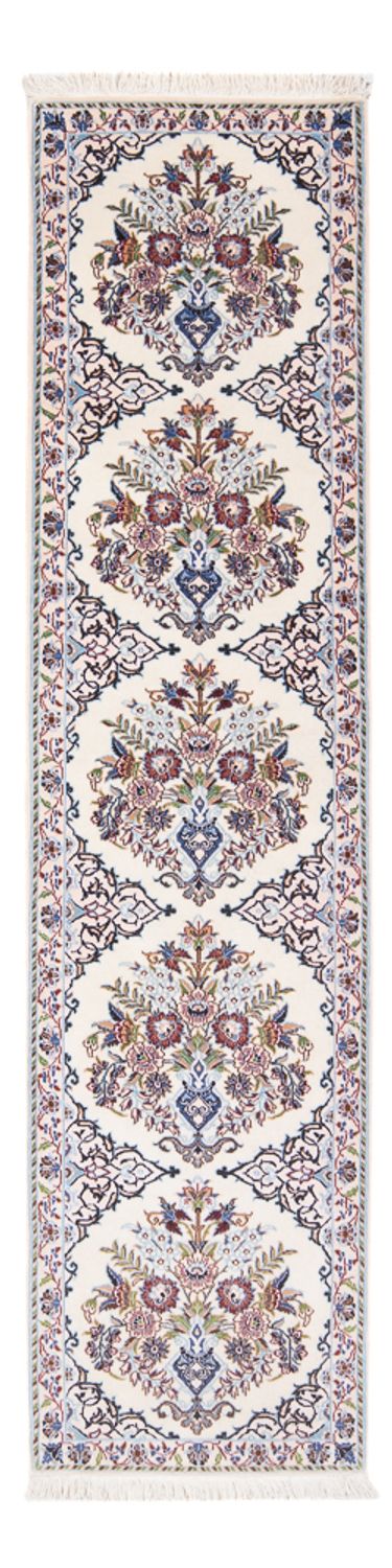 Tappeto corsia Tappeto Persero - Nain - Premio - 196 x 52 cm - crema