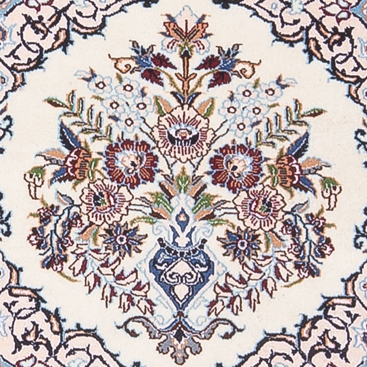 Tappeto corsia Tappeto Persero - Nain - Premio - 196 x 52 cm - crema