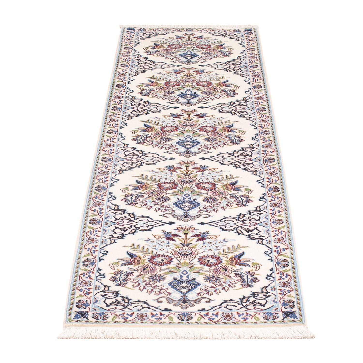 Tappeto corsia Tappeto Persero - Nain - Premio - 196 x 52 cm - crema