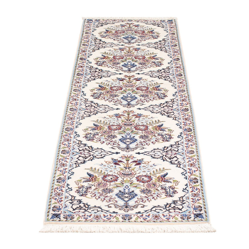 Tappeto corsia Tappeto Persero - Nain - Premio - 196 x 52 cm - crema