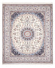 Nain - 6La Tappeto 210x263cm - Tappeto persiano - crema