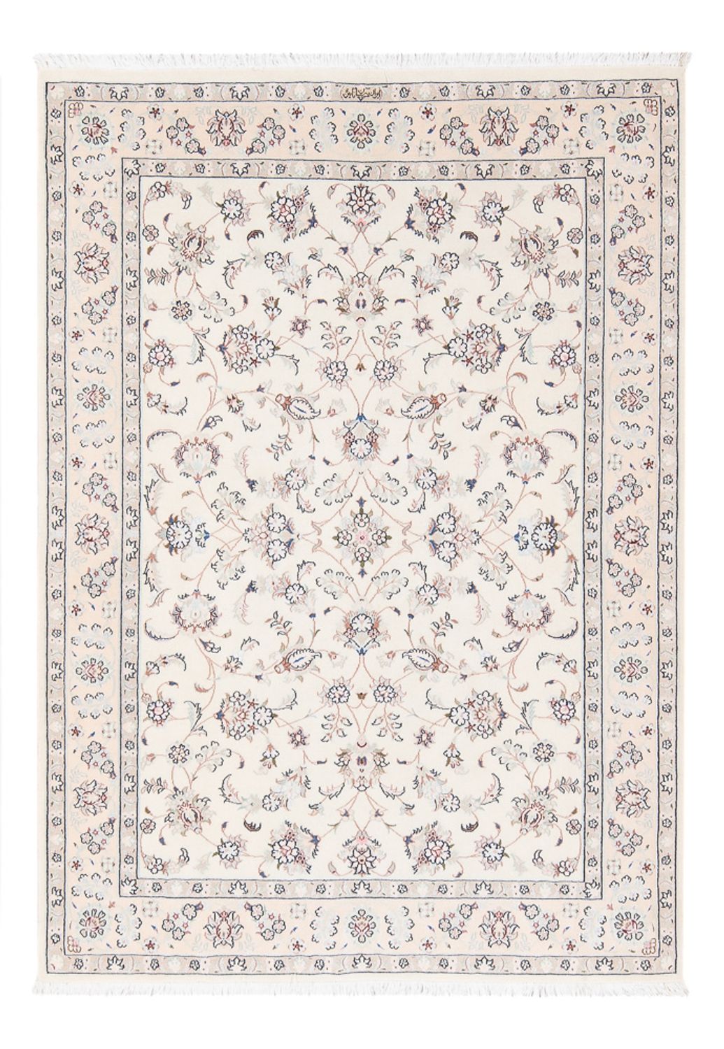 Tappeto Persero - Nain - Premio - 164 x 110 cm - crema