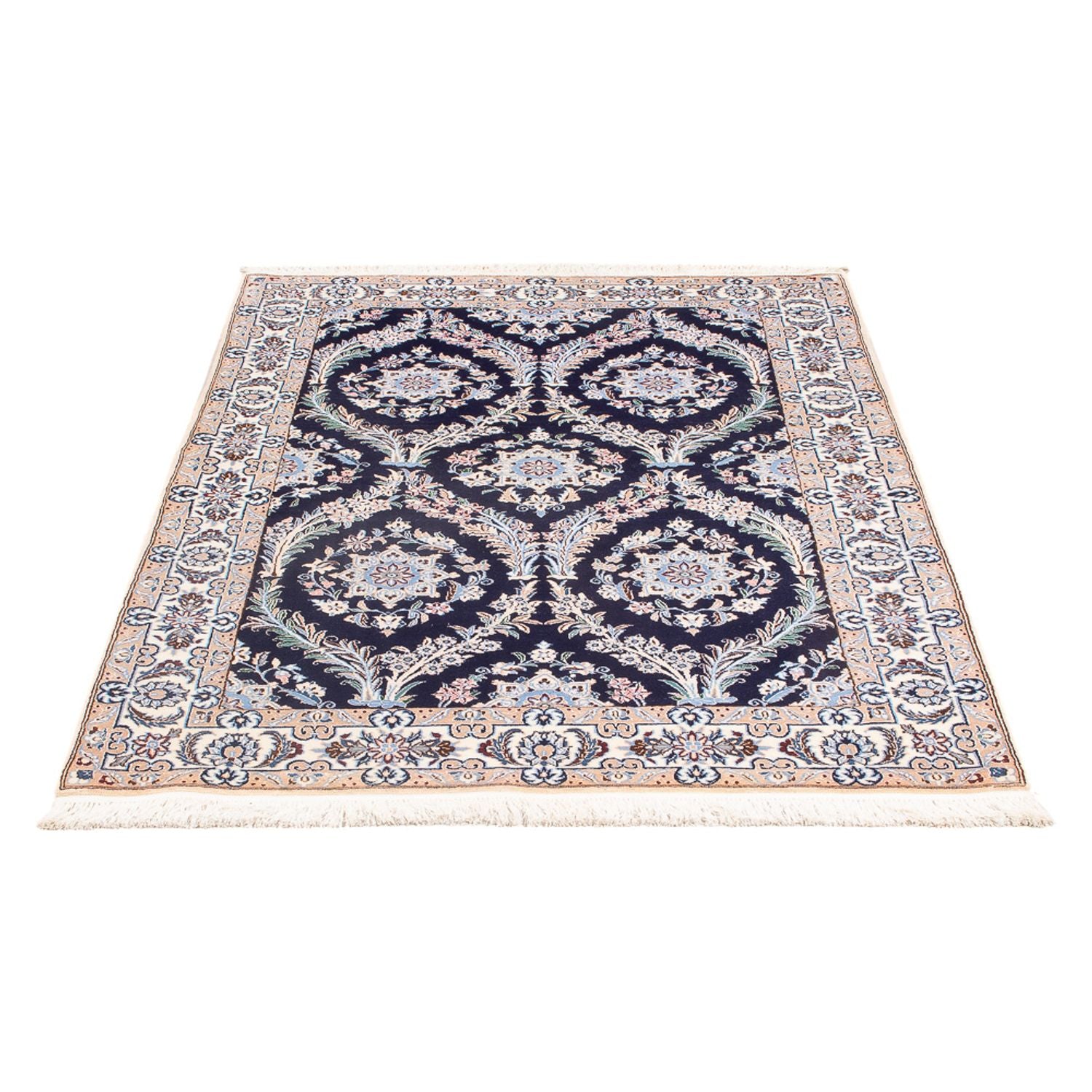 Tappeto Persero - Nain - Premio - 142 x 98 cm - blu scuro