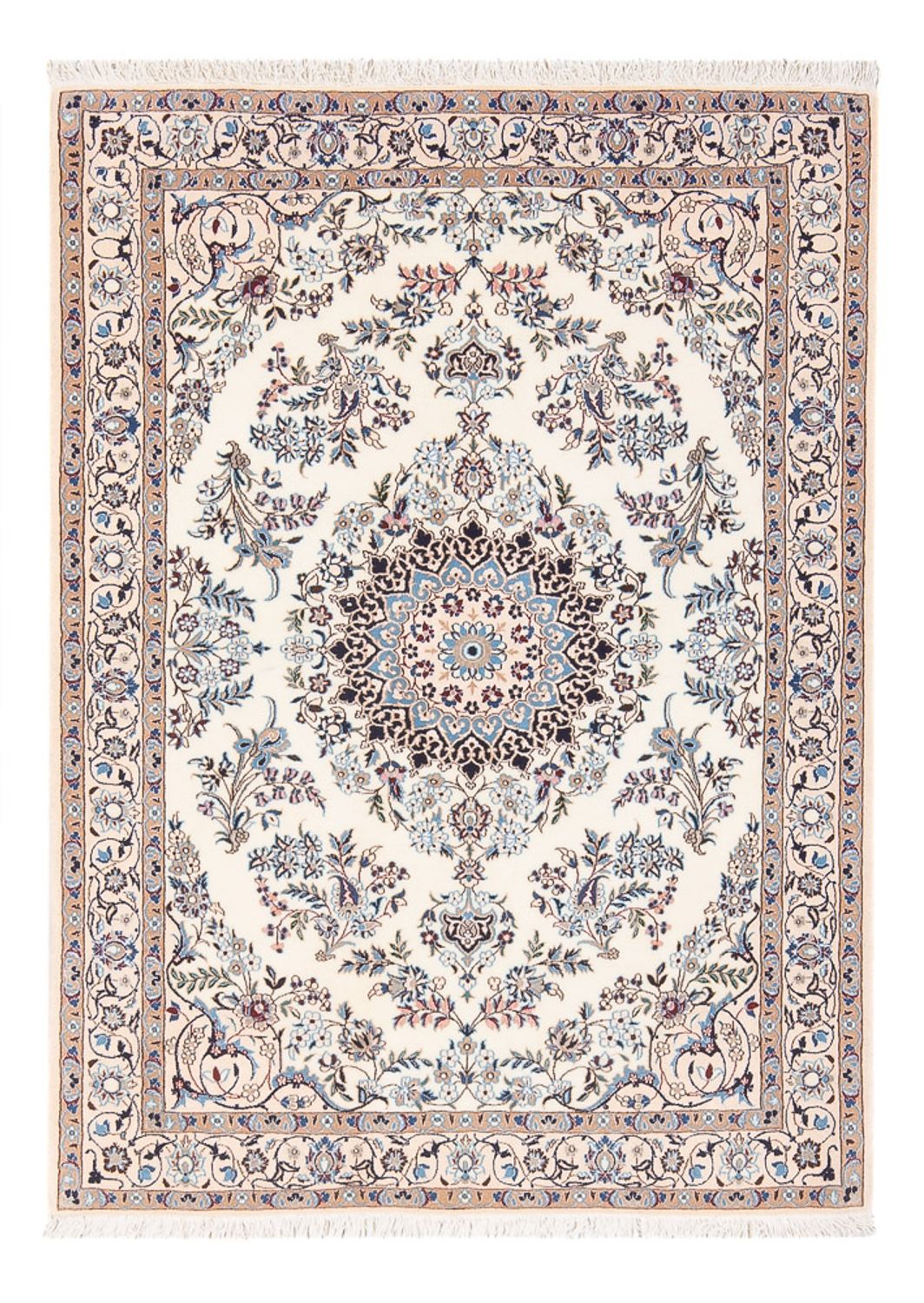 Tappeto Persero - Nain - Premio - 132 x 98 cm - crema