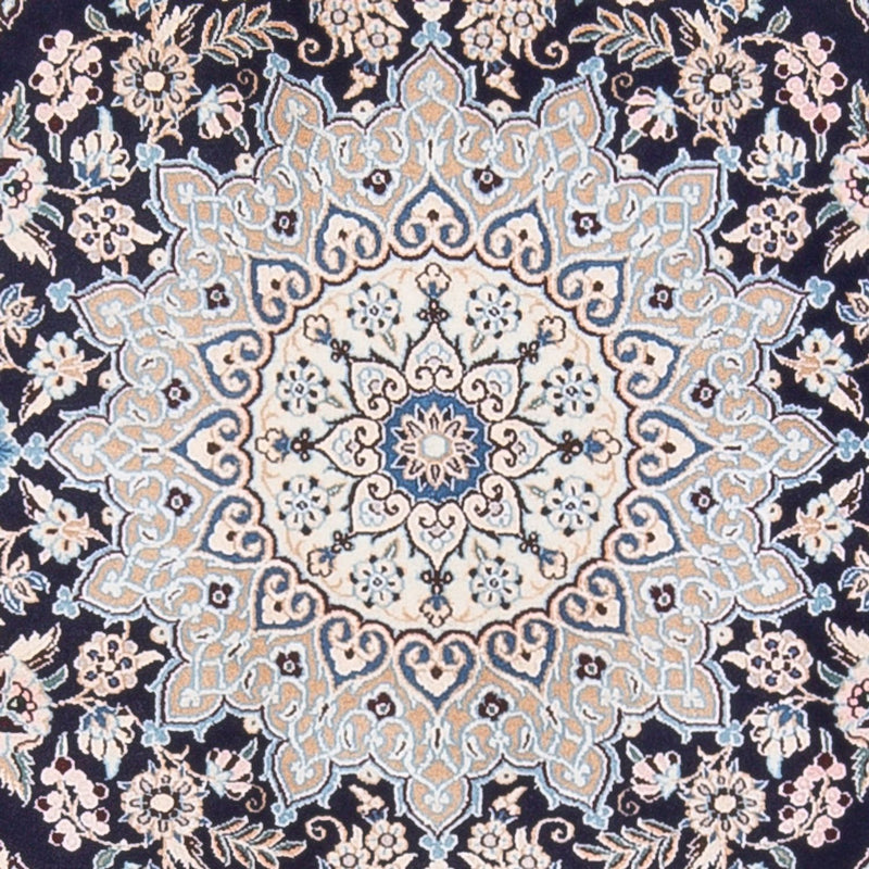 Tappeto Persero - Nain - Premio - 147 x 104 cm - blu scuro