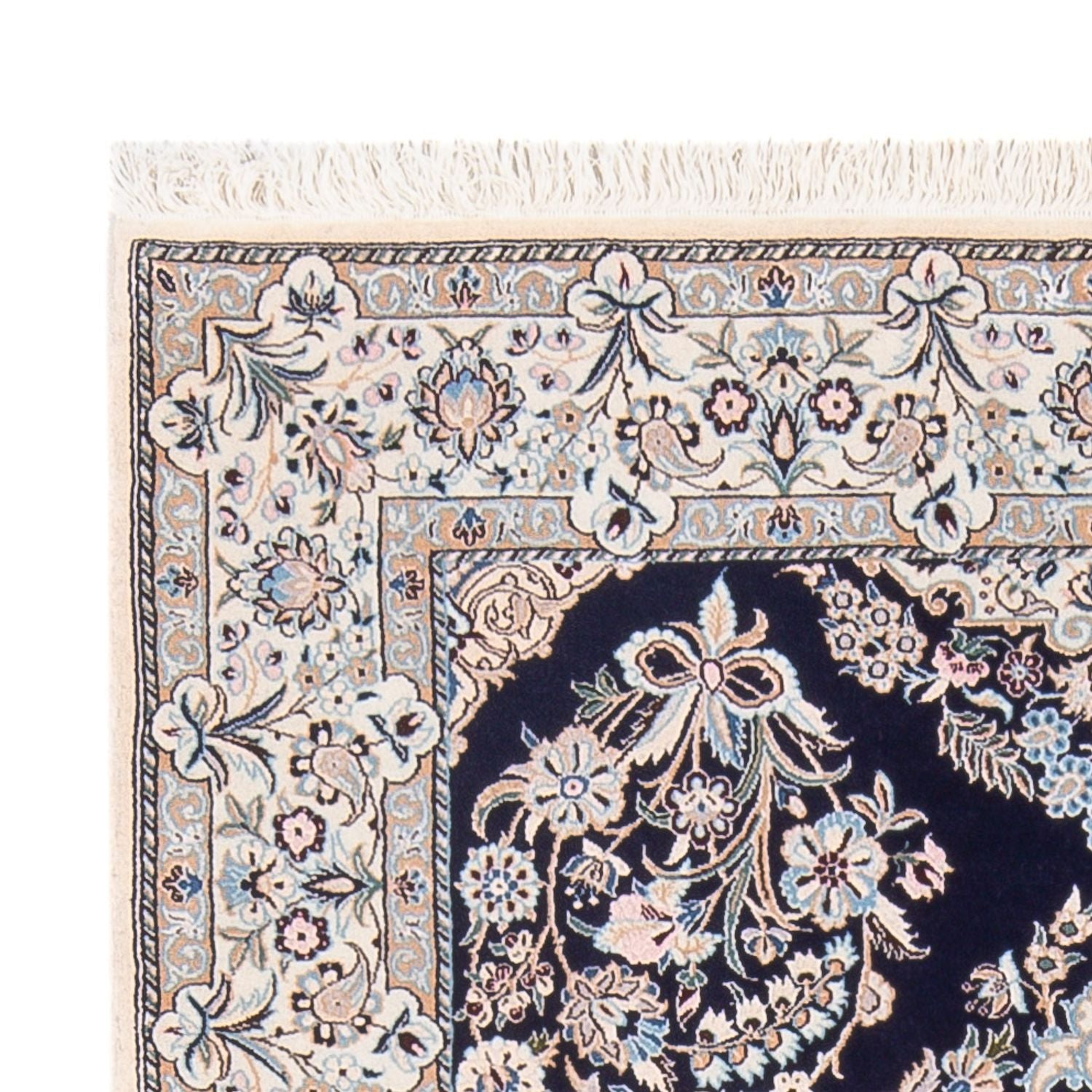 Tappeto Persero - Nain - Premio - 147 x 104 cm - blu scuro