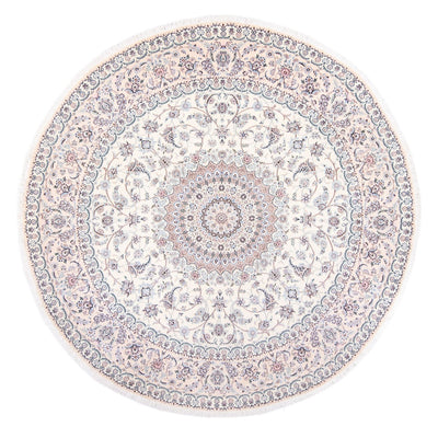 Nain - 6La Tappeto 247x247cm - Tappeto persiano - crema