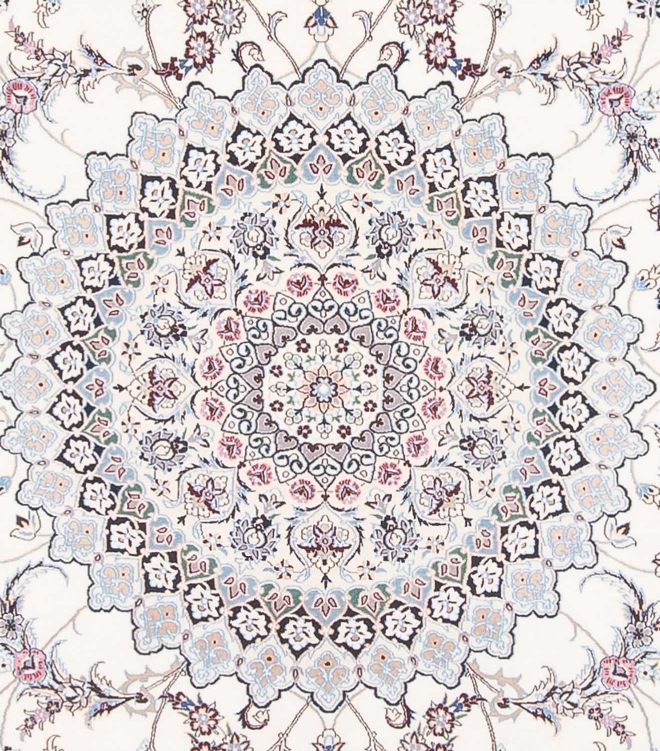 Tappeto Persero - Nain - Premio - 260 x 257 cm - crema