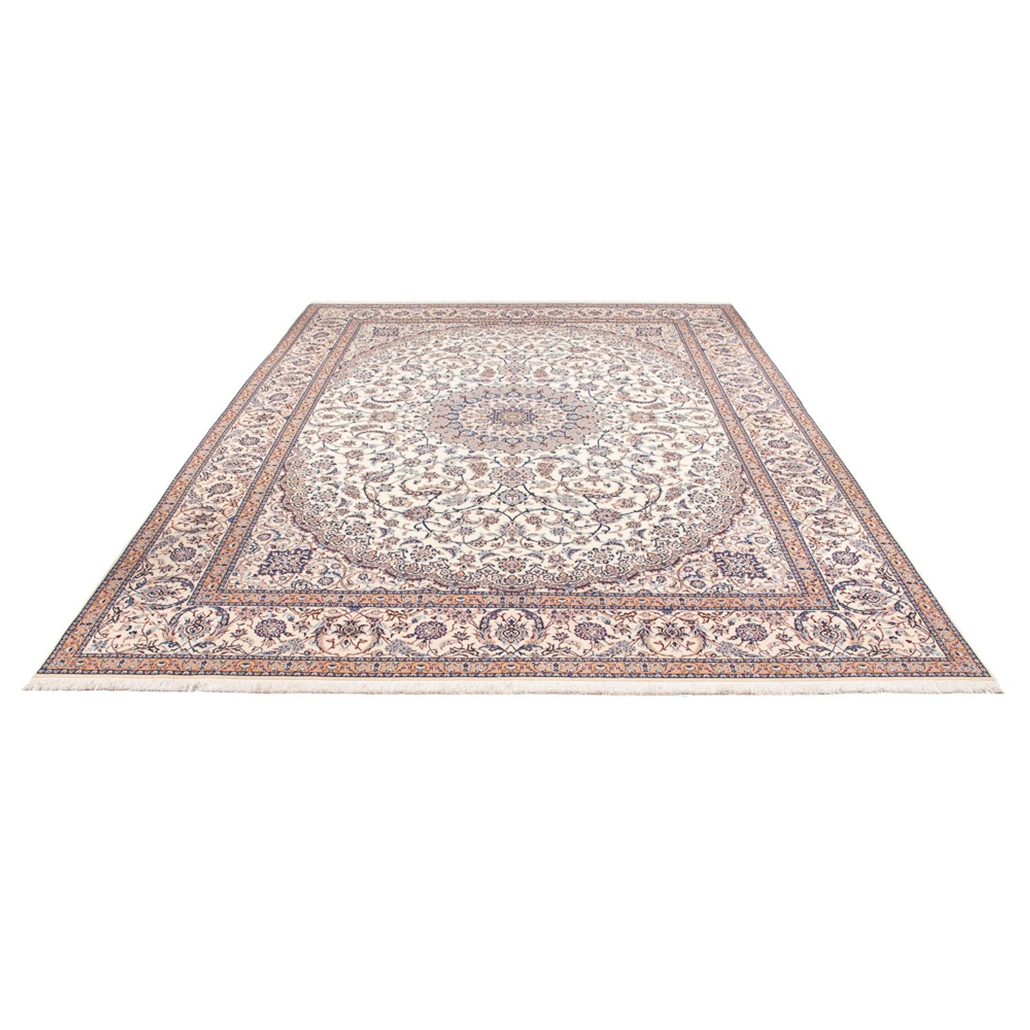 Tappeto Persero - Nain - Premio - 347 x 252 cm - crema