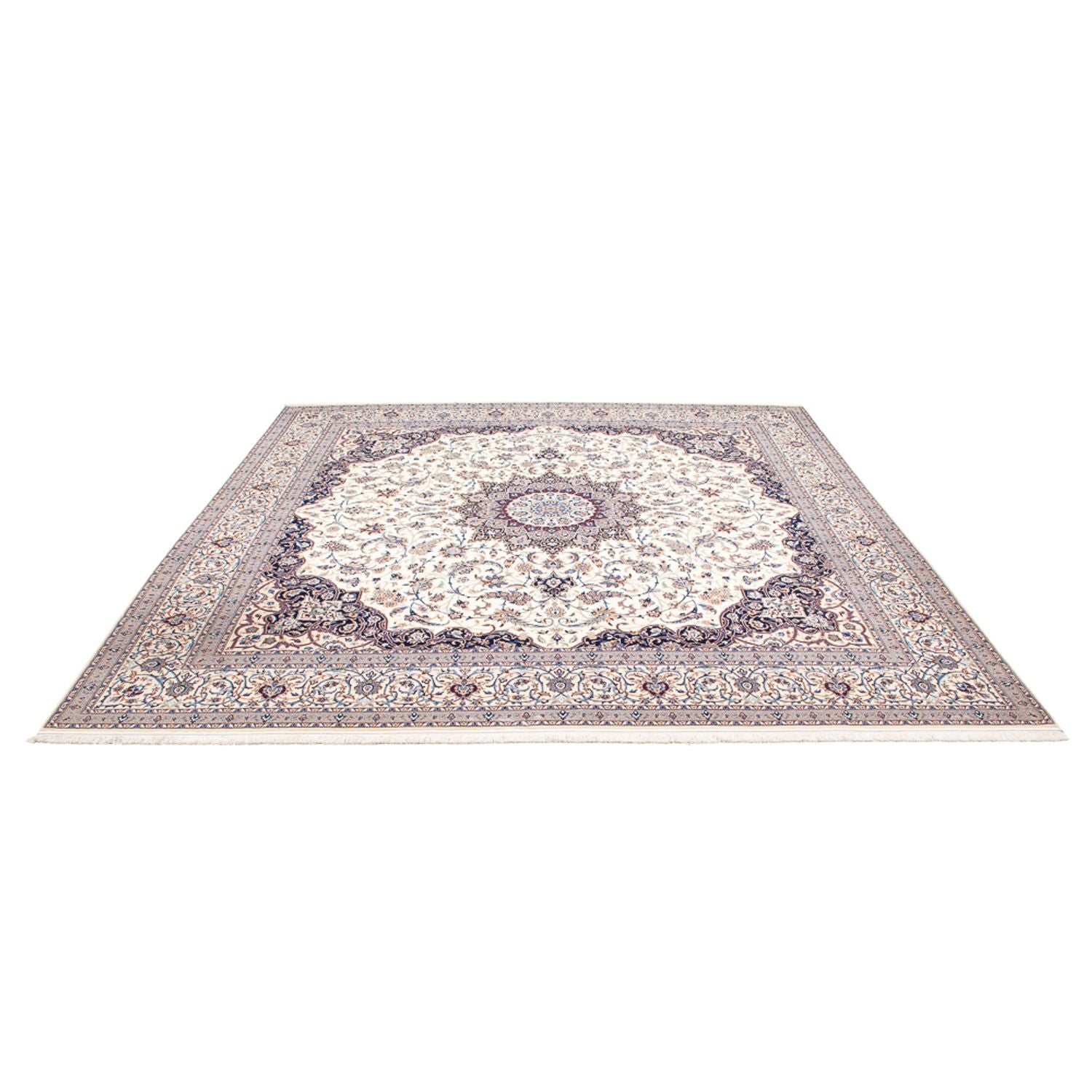 Tappeto Persero - Nain - Premio quadrato  - 308 x 308 cm - crema