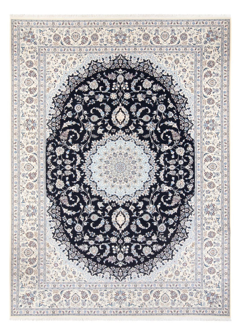 Tappeto Persero - Nain - Premio - 345 x 252 cm - blu scuro