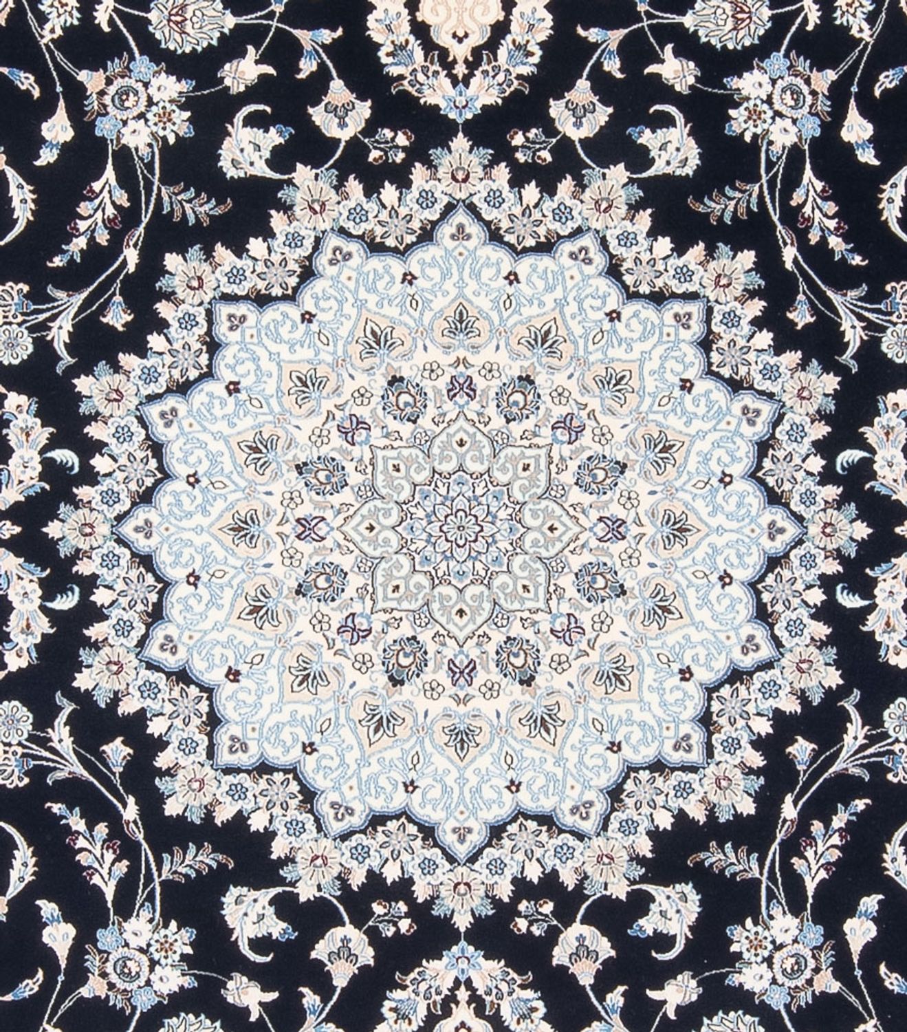 Tappeto Persero - Nain - Premio - 345 x 252 cm - blu scuro