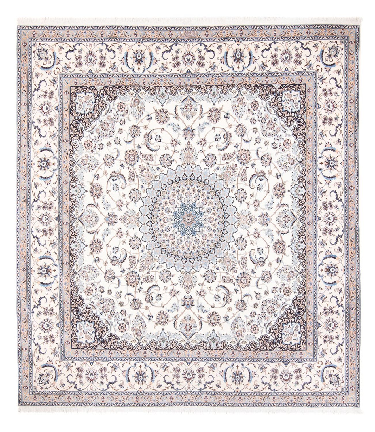 Tappeto Persero - Nain - Premio - 261 x 247 cm - crema