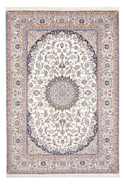 Nain - 6La Tappeto 152x235cm - Tappeto persiano - crema
