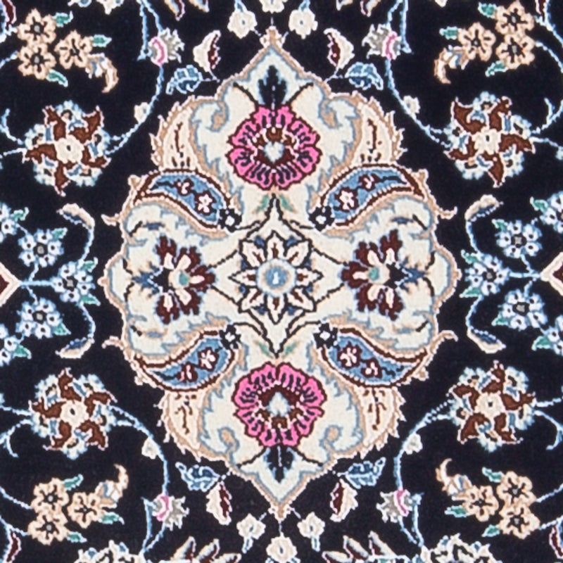 Tappeto corsia Tappeto Persero - Nain - Premio - 196 x 50 cm - blu scuro