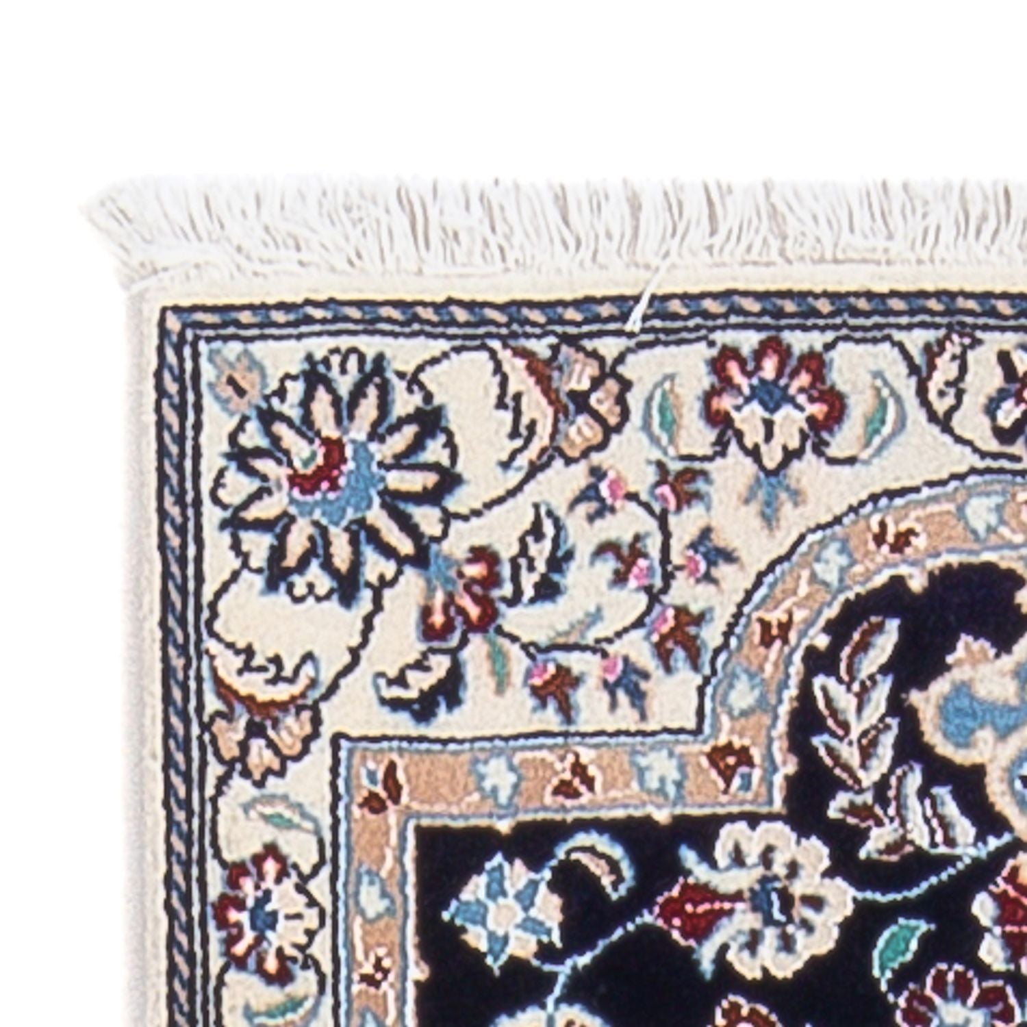 Tappeto corsia Tappeto Persero - Nain - Premio - 196 x 50 cm - blu scuro