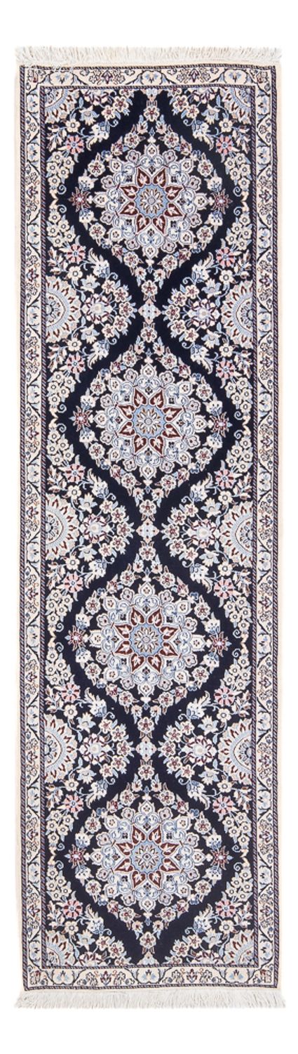 Tappeto corsia Tappeto Persero - Nain - Premio - 188 x 58 cm - blu scuro
