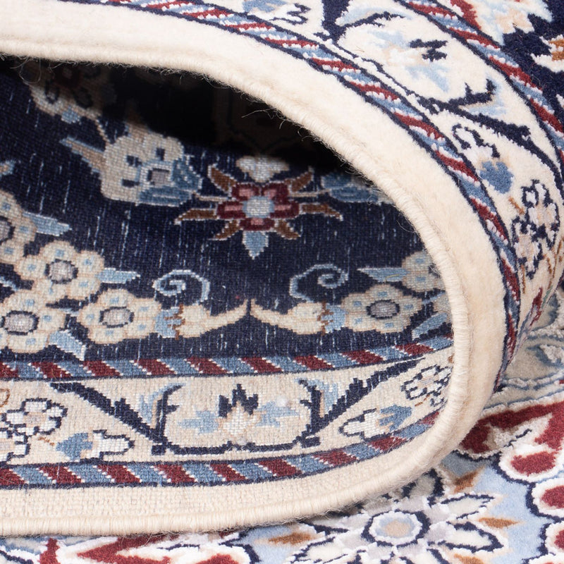 Tappeto corsia Tappeto Persero - Nain - Premio - 188 x 58 cm - blu scuro