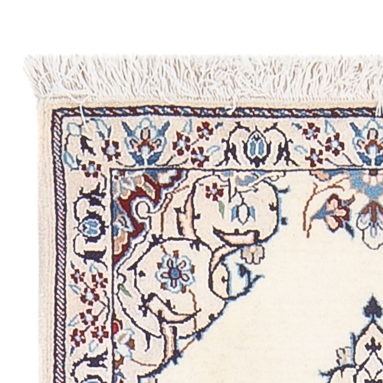 Tappeto corsia Tappeto Persero - Nain - Premio - 153 x 49 cm - crema
