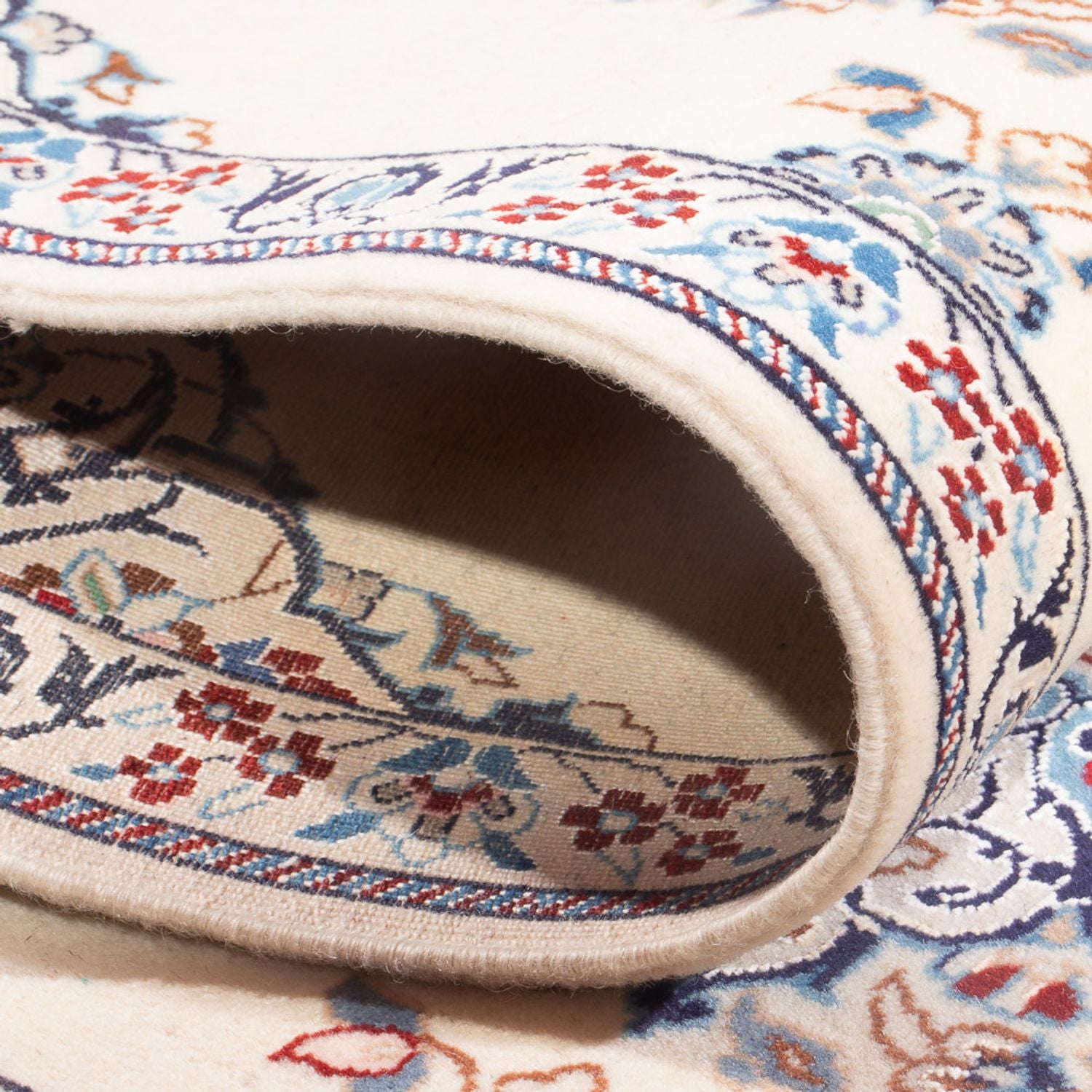 Tappeto corsia Tappeto Persero - Nain - Premio - 153 x 49 cm - crema