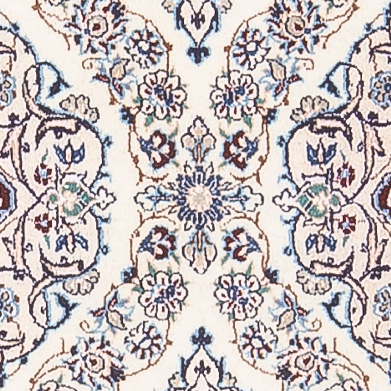 Tappeto corsia Tappeto Persero - Nain - Premio - 147 x 48 cm - crema