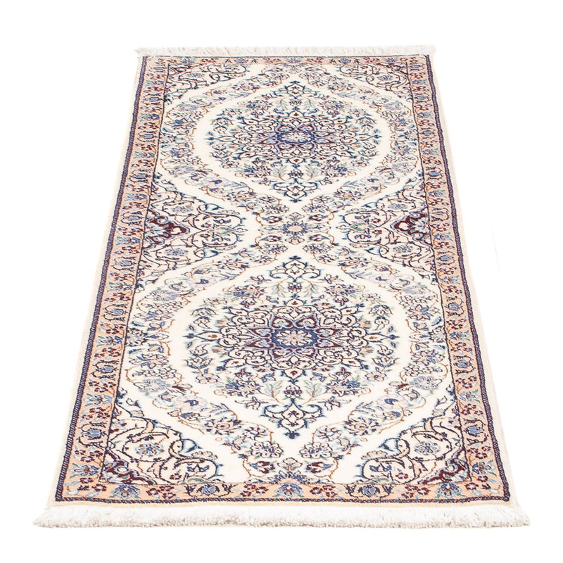Tappeto corsia Tappeto Persero - Nain - Premio - 147 x 48 cm - crema