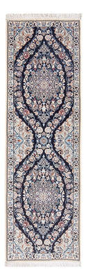 Tappeto corsia Tappeto Persero - Nain - Premio - 150 x 50 cm - blu scuro