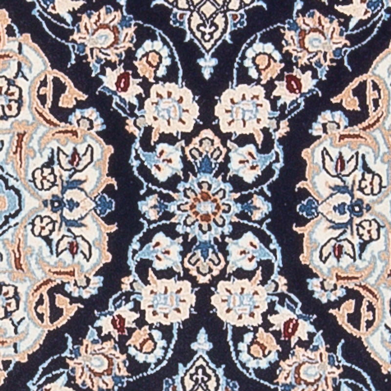 Tappeto corsia Tappeto Persero - Nain - Premio - 150 x 50 cm - blu scuro