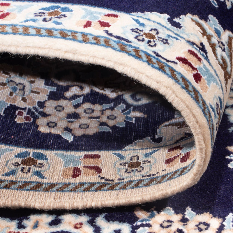 Tappeto corsia Tappeto Persero - Nain - Premio - 210 x 48 cm - blu scuro