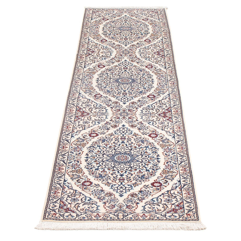 Tappeto corsia Tappeto Persero - Nain - Premio - 208 x 49 cm - beige scuro