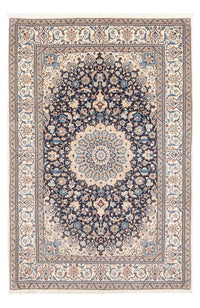 Tappeto Persero - Nain - Premio - 202 x 129 cm - blu scuro
