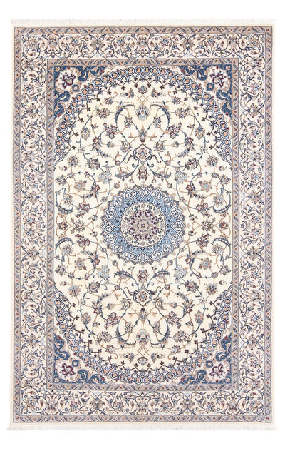 Nain - 6La Tappeto 130x211cm - Tappeto persiano - crema