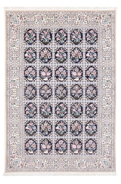 Nain - 6La Tappeto 148x220cm - Tappeto persiano - blu scuro