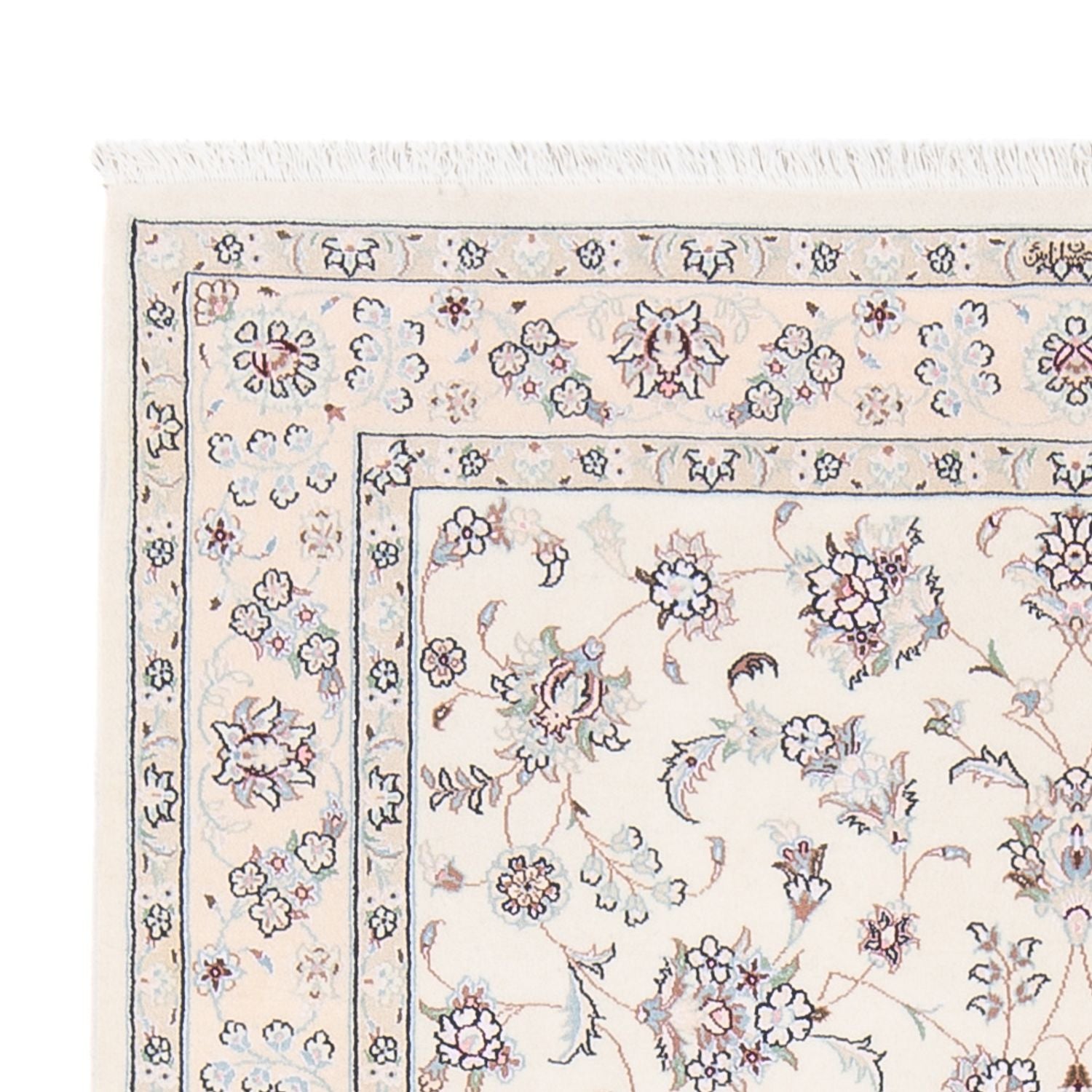 Tappeto Persero - Nain - Premio - 161 x 110 cm - crema