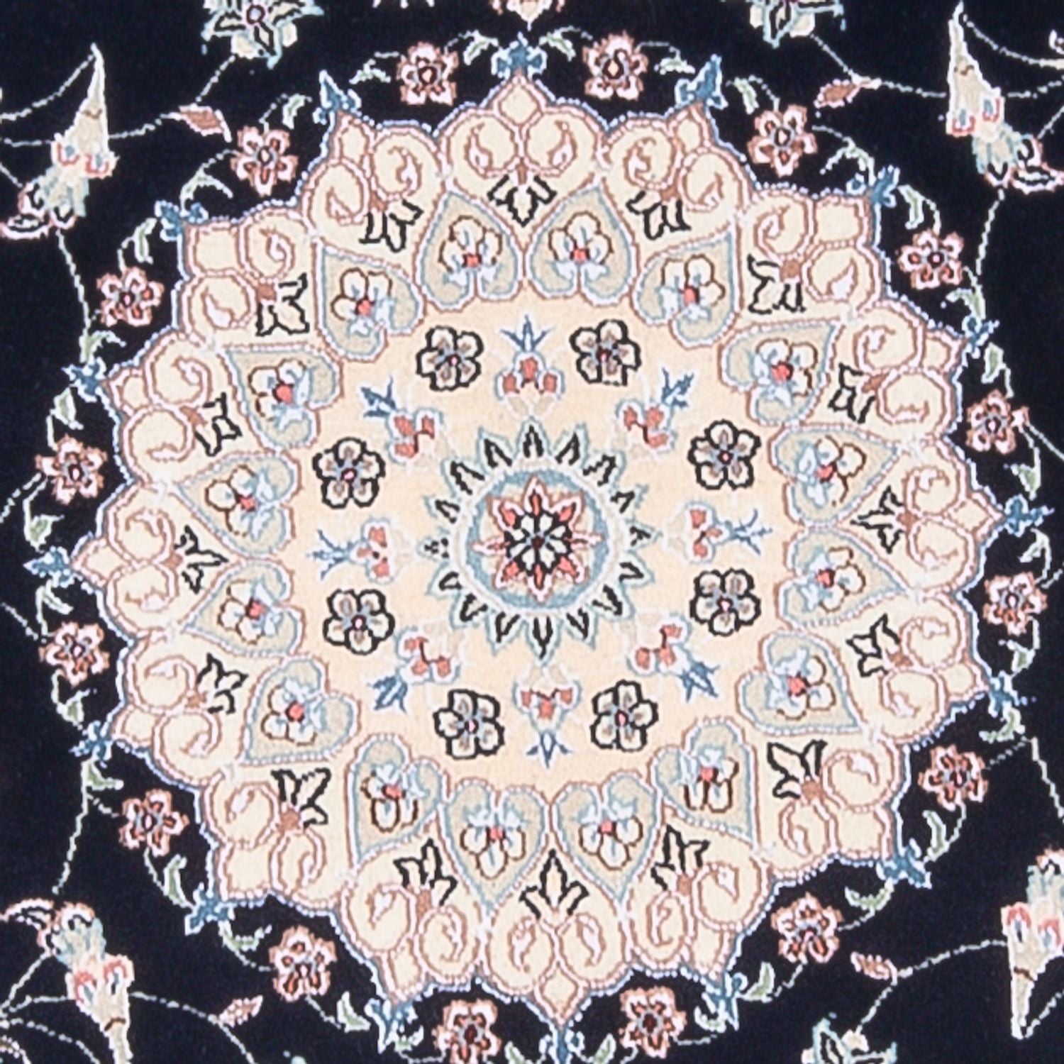 Tappeto Persero - Nain - Premio - 141 x 93 cm - blu scuro