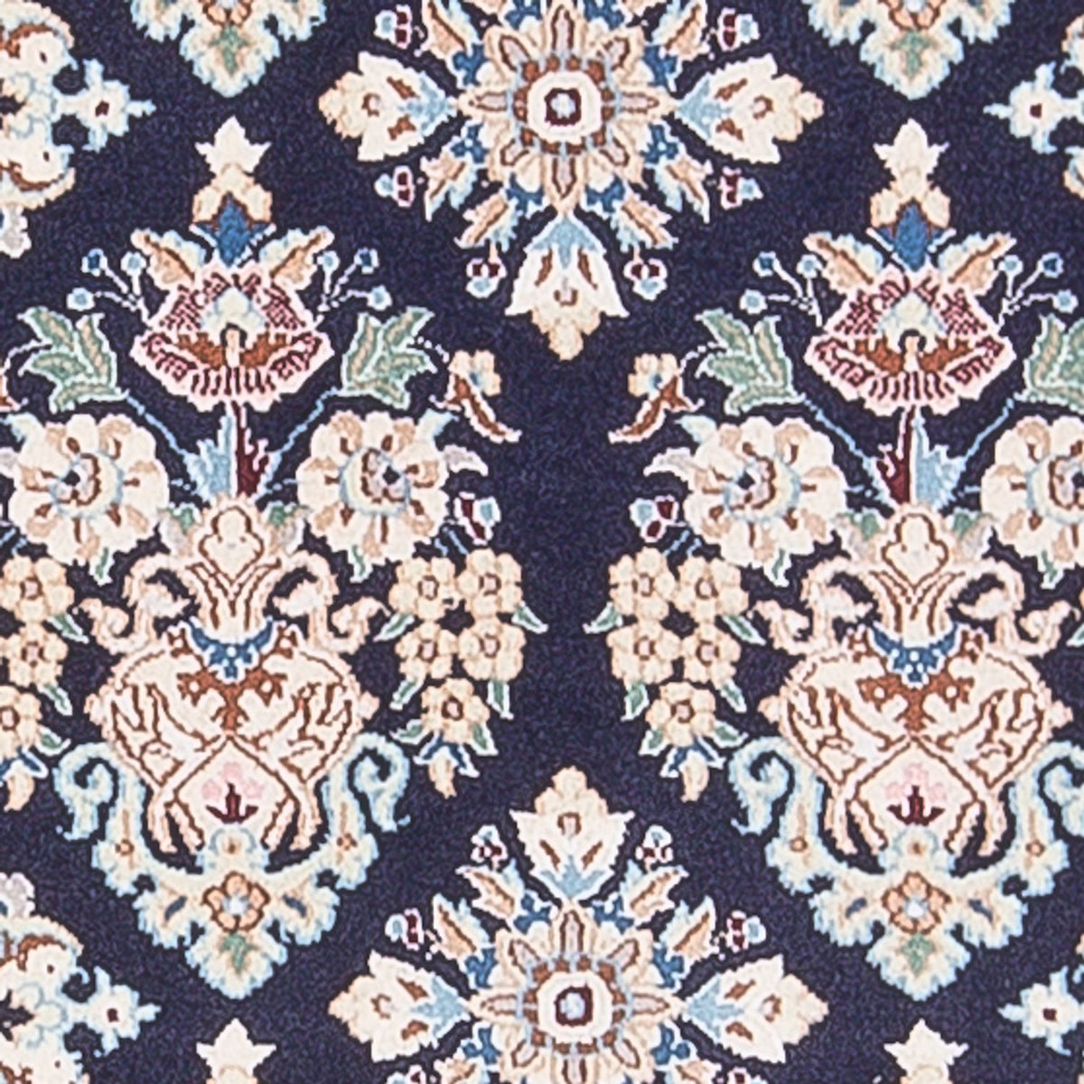 Tappeto corsia Tappeto Persero - Nain - Premio - 145 x 53 cm - blu scuro