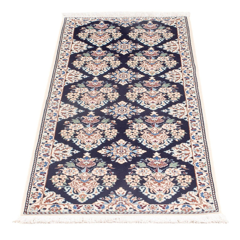 Tappeto corsia Tappeto Persero - Nain - Premio - 145 x 53 cm - blu scuro