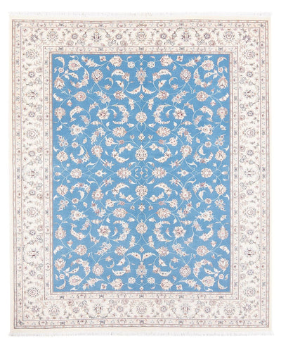 Nain - 6La Tappeto 155x200cm - Tappeto persiano - blu