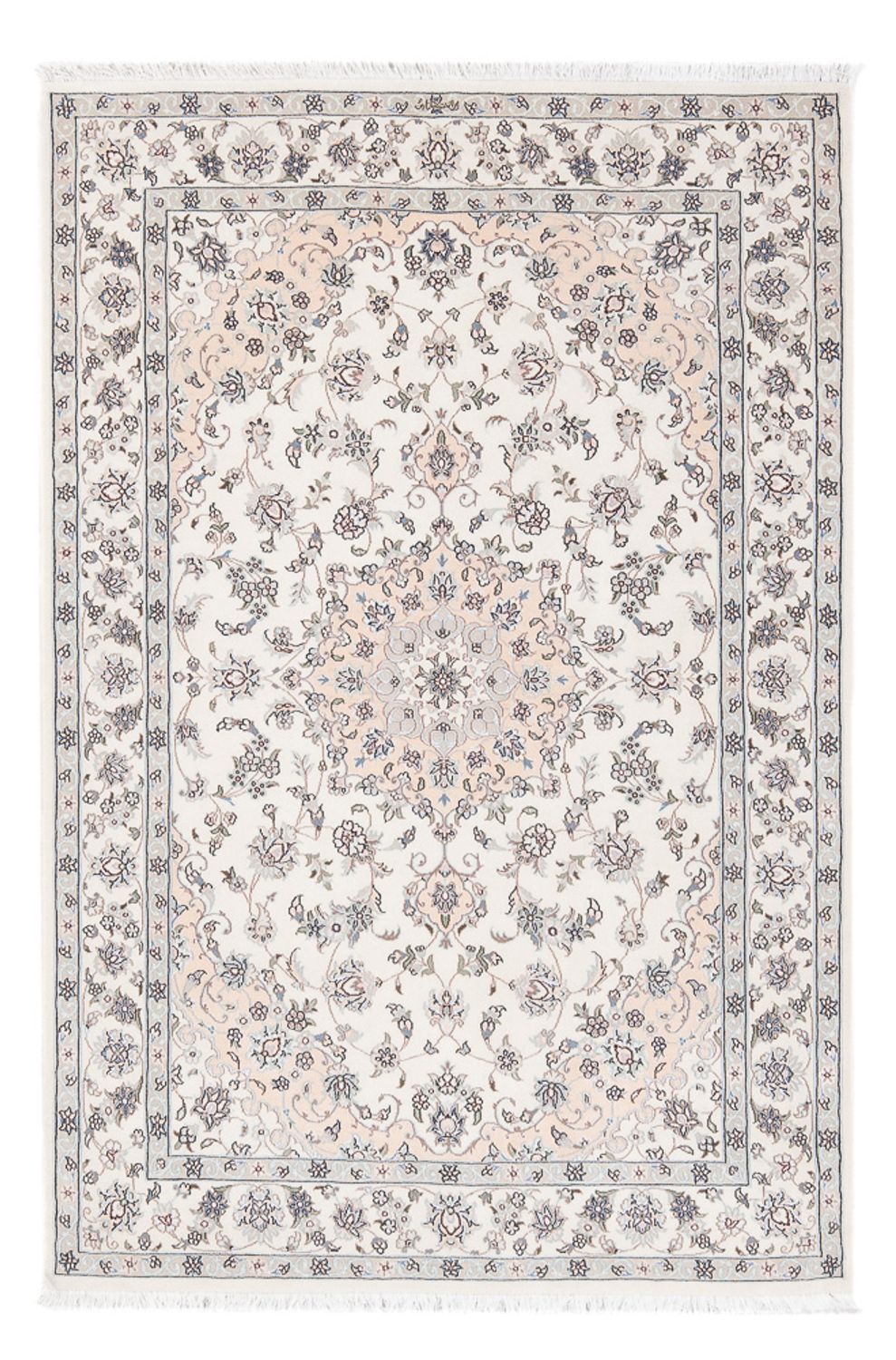 Tappeto Persero - Nain - Premio - 161 x 109 cm - crema