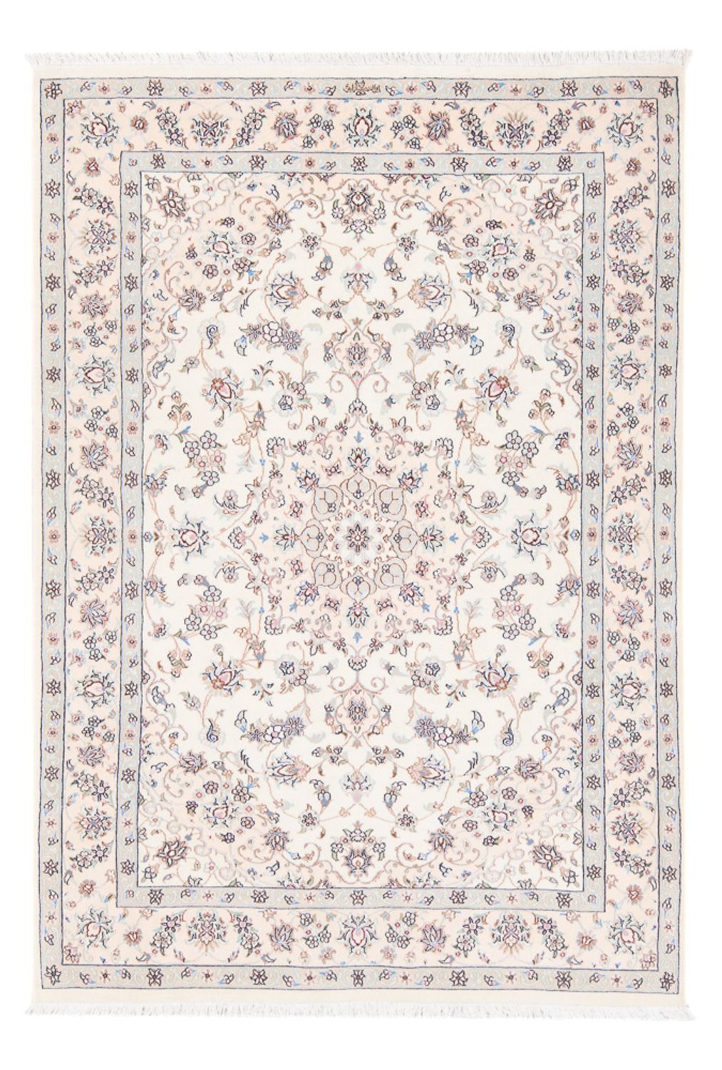 Tappeto Persero - Nain - Premio - 164 x 111 cm - crema