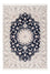 Tappeto Persero - Nain - Premio - 160 x 110 cm - blu scuro