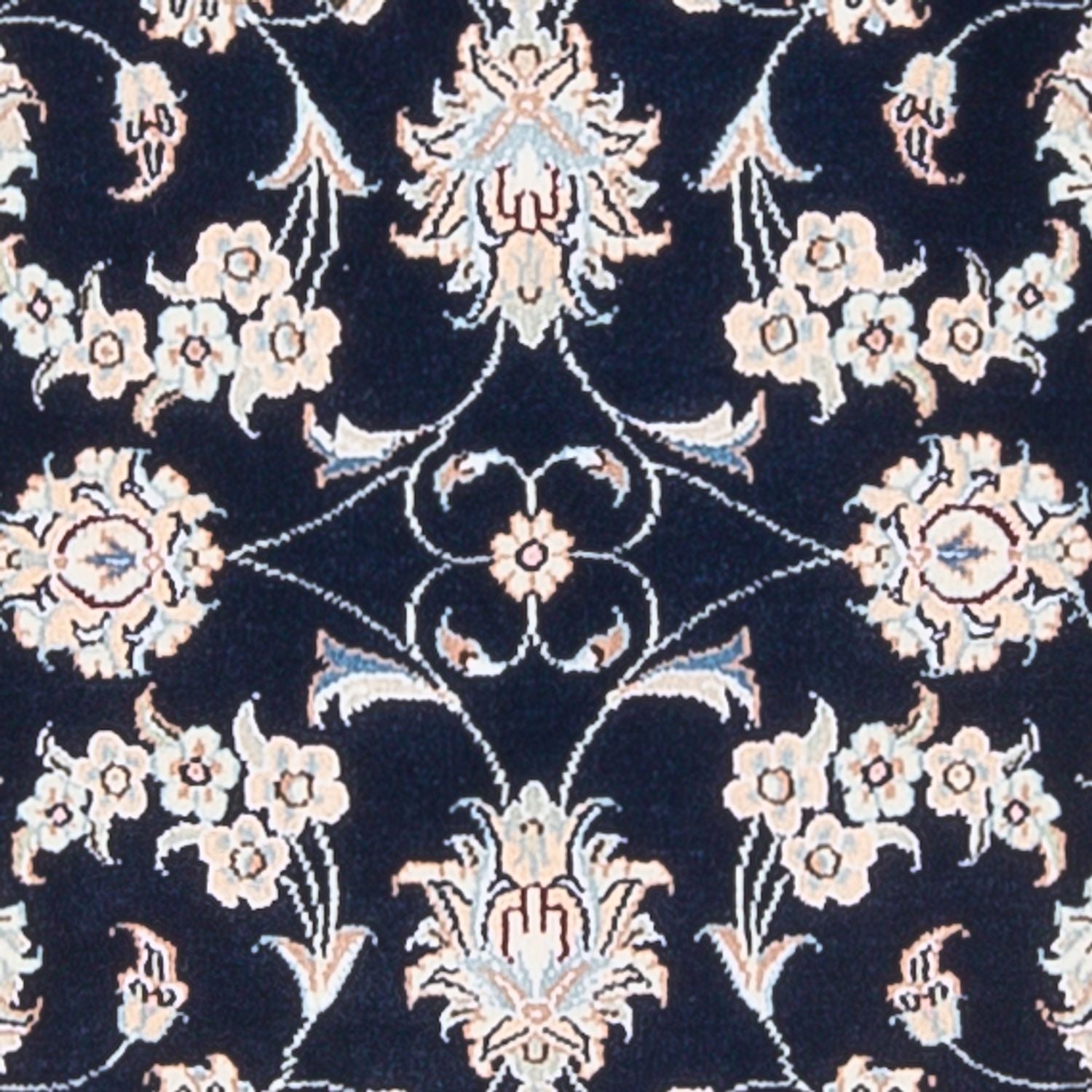 Tappeto Persero - Nain - Premio - 120 x 81 cm - blu scuro