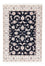 Tappeto Persero - Nain - Premio - 123 x 81 cm - blu scuro