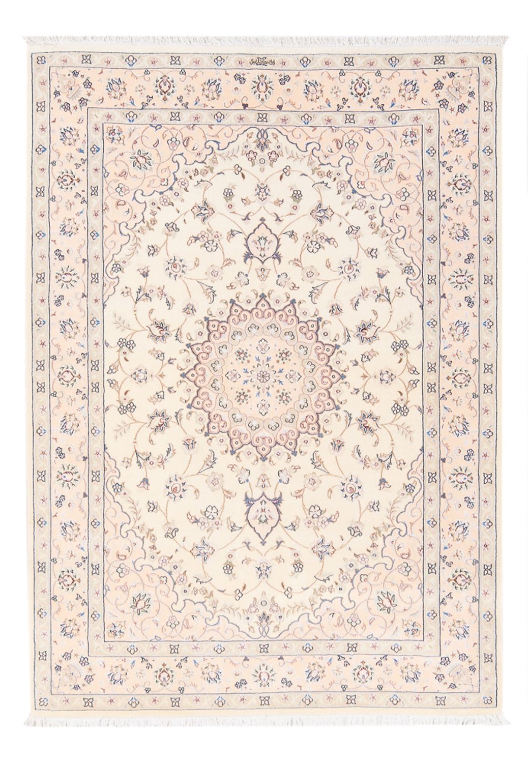 Tappeto Persero - Nain - Premio - 163 x 108 cm - crema